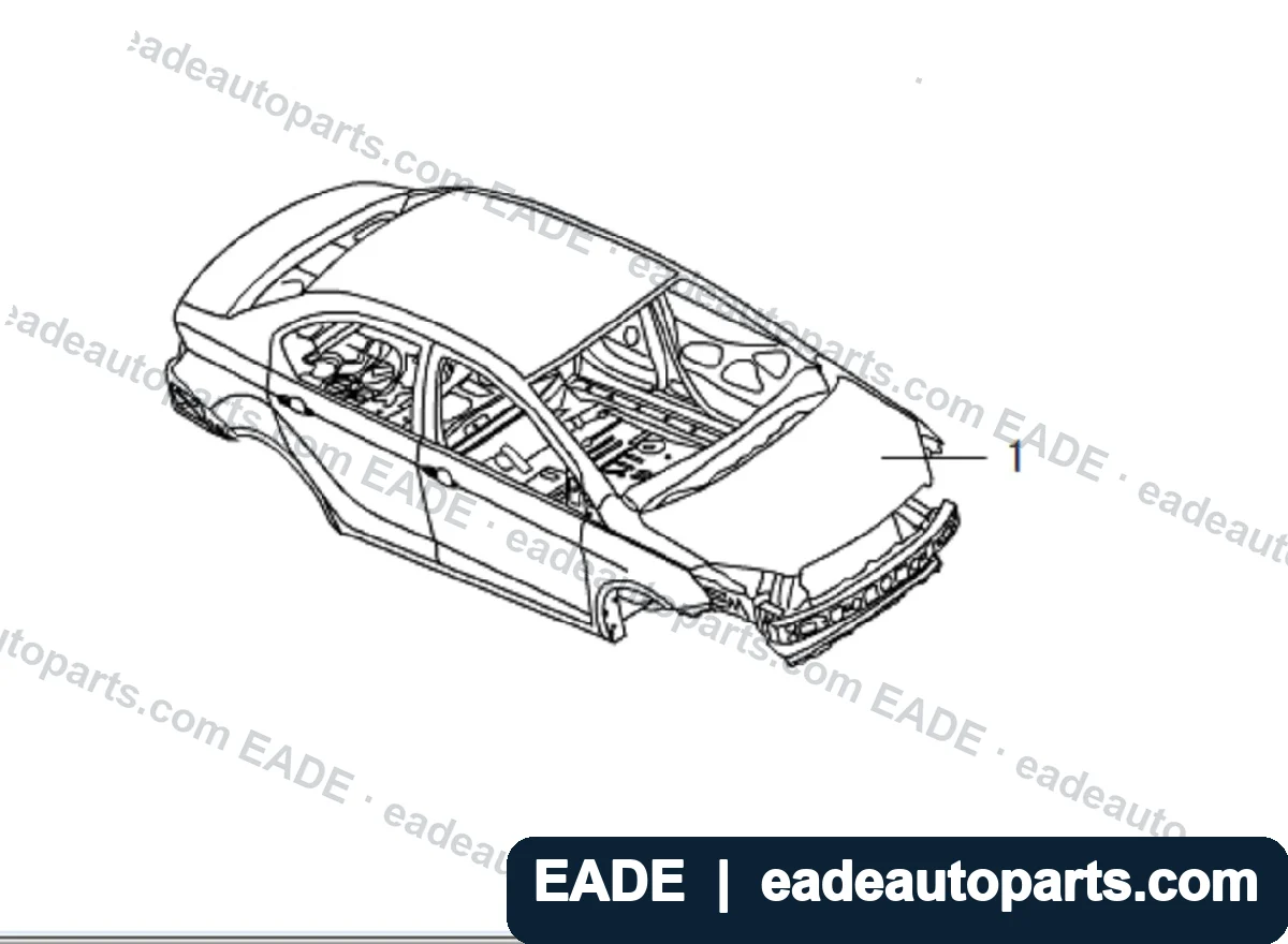 EADE GWM auto part OE 5000010XJ08XC
