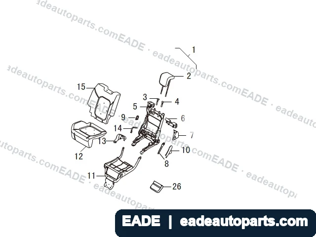 EADE GWM auto part OE 7050200XG83XAB