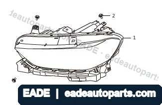 EADE GWM auto part OE 4121101XKY5JA