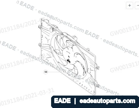 EADE GWM auto part OE 1308101XGW02A