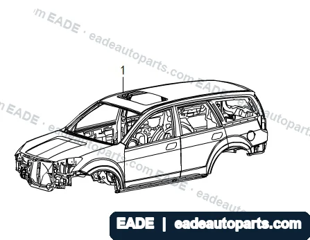 EADE GWM auto part OE 5000100AK0HXA
