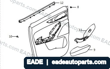 EADE GWM auto part OE 6202100XPW01A8P