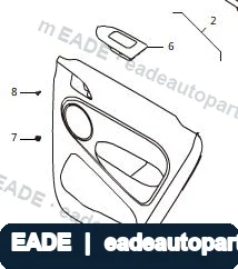 EADE GWM auto part OE 6202200XNZ01BWK